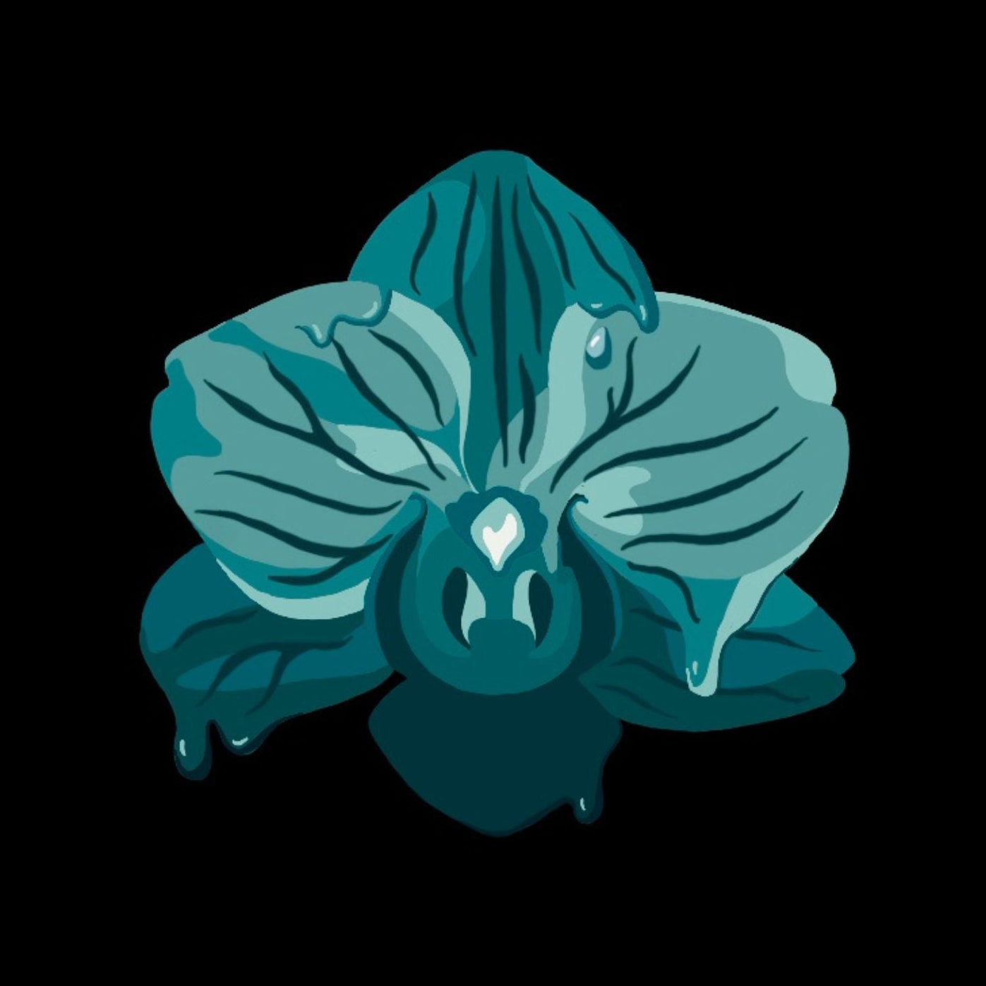 Melted Orchid